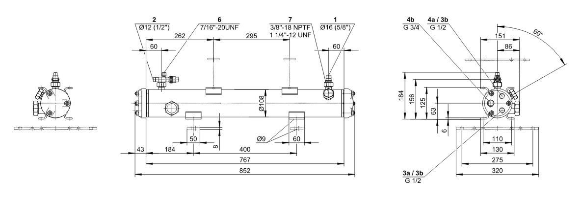 Bình ngưng giải nhiệt nước BITZER – K123H