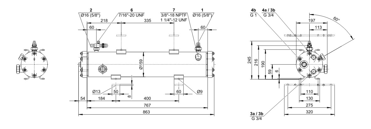 Bình ngưng giải nhiệt nước BITZER – K203H