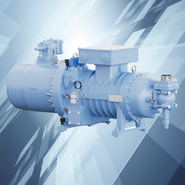 Cấu trúc máy nén trục vít bán kín RefComp SRC-S & quy tắc đặt tên model