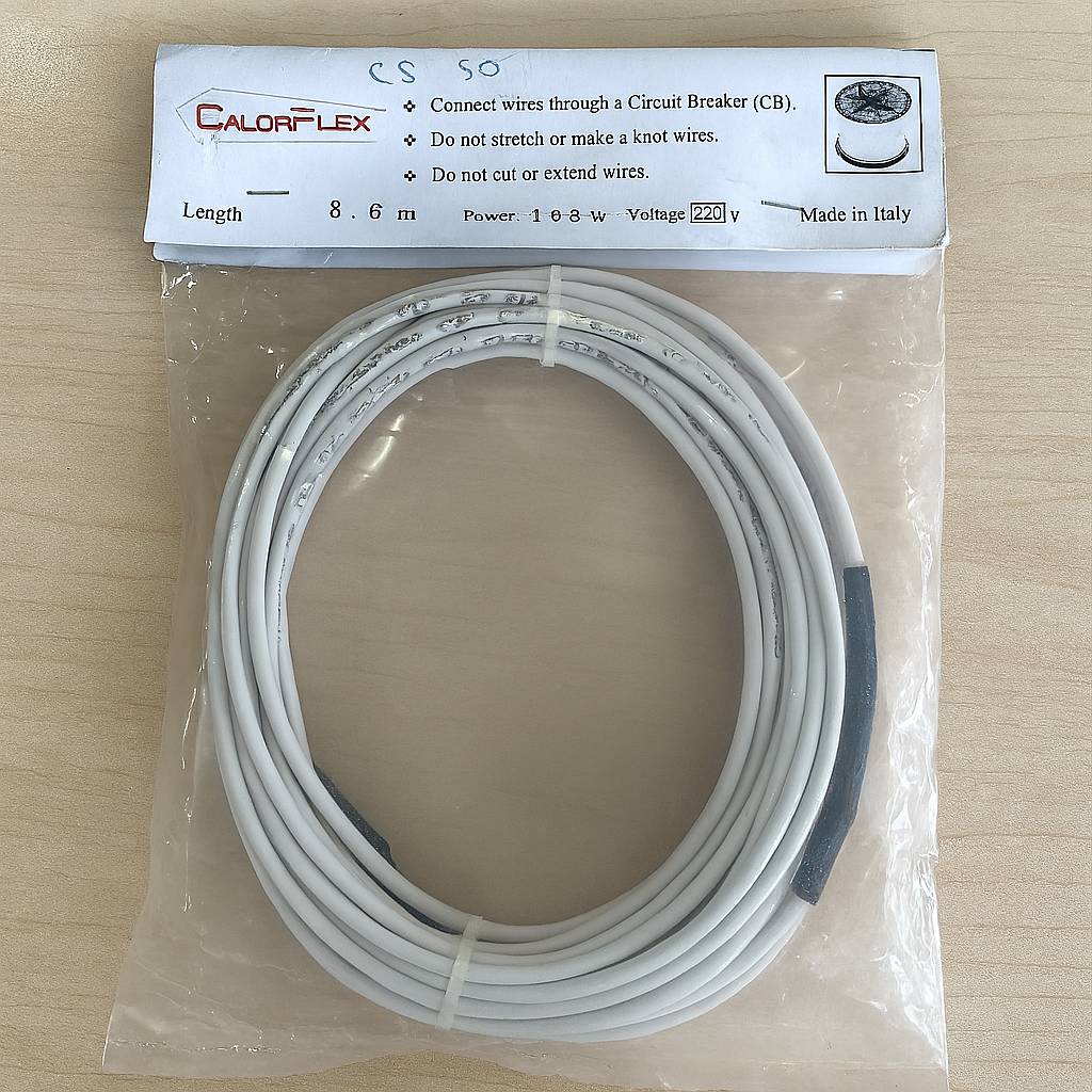 Điện trở sưởi khung cửa kho lạnh CALORFLEX – CSMA0309-075OHM – 75 ohm