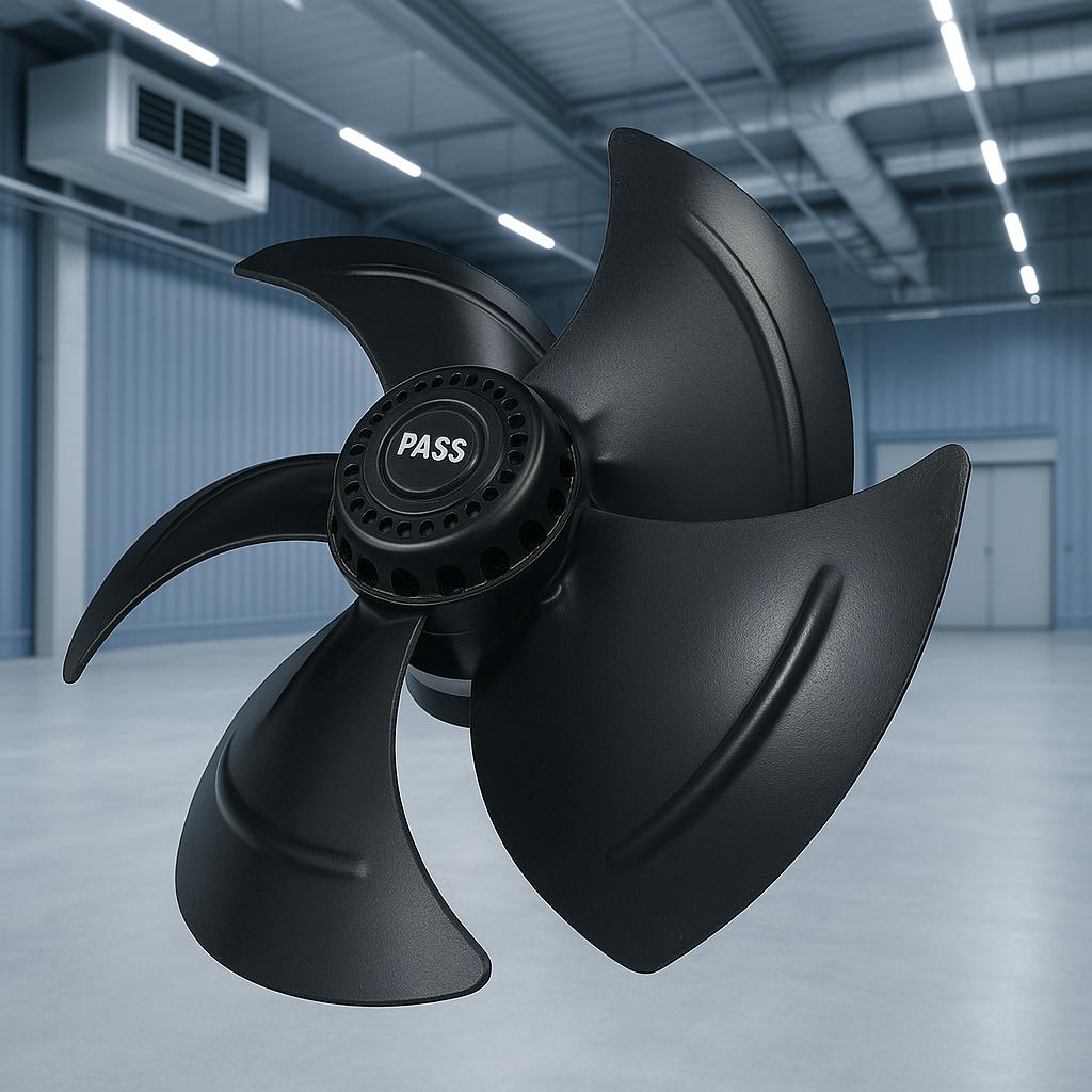 Quạt dàn lạnh MAER đường kính cánh 400 mm 380V – YSWF74L47-P4-400 – Không lồng quạt